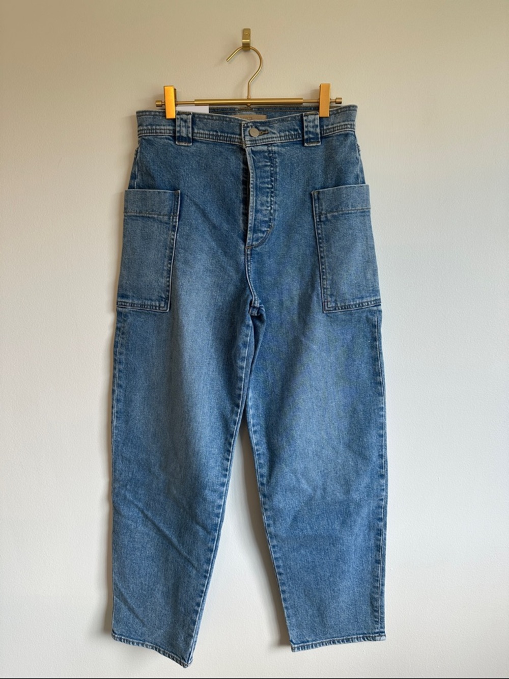 Joe’s THE PHEOBE PATCH POCKET BARREL LEG, So Special SIZE 28
